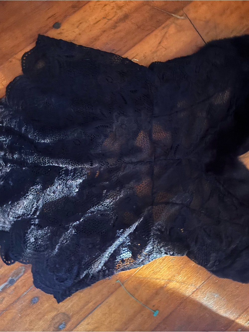 Lace Bralette Top - Black
